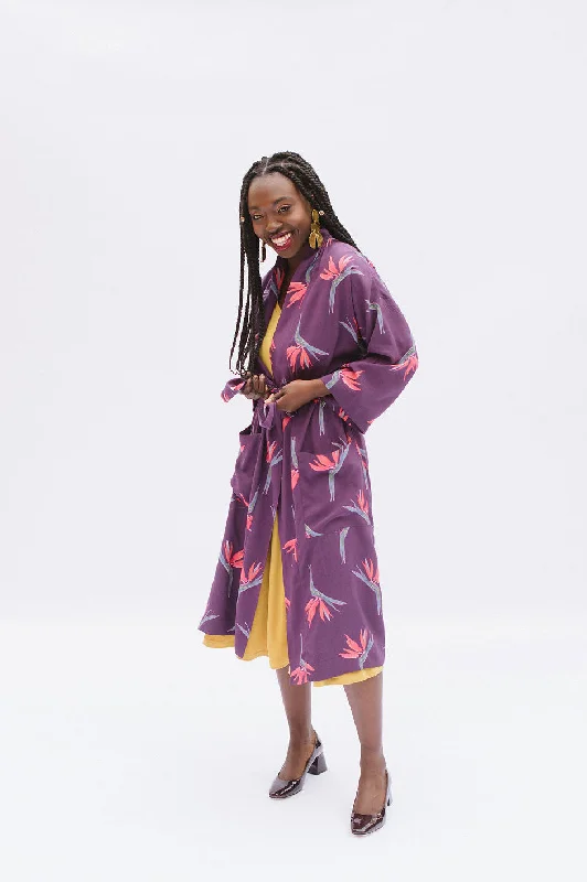 Weekend Deals That Dazzle PDF Pattern - Samara Cardigan and Robe | Victory Patterns