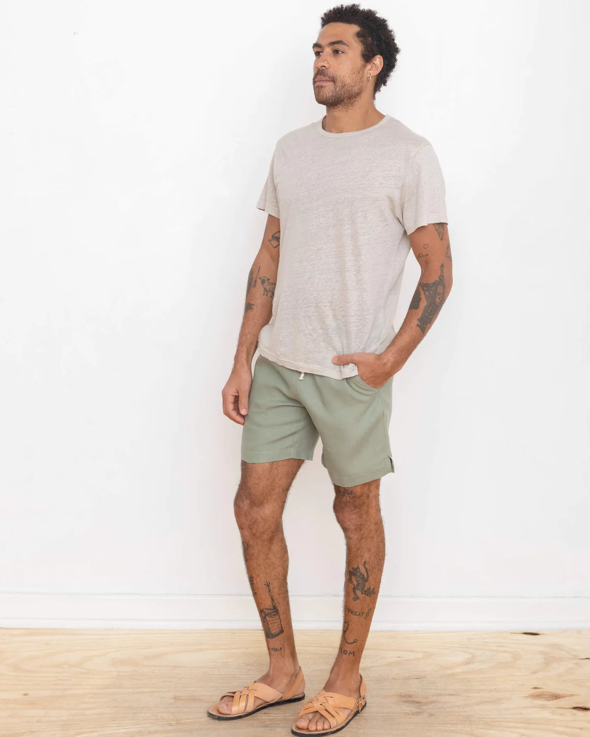 Final Offer Sun Tee in Bone