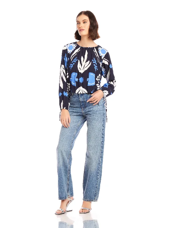 New Deals Fifteen Twenty Serafina Top PRINT