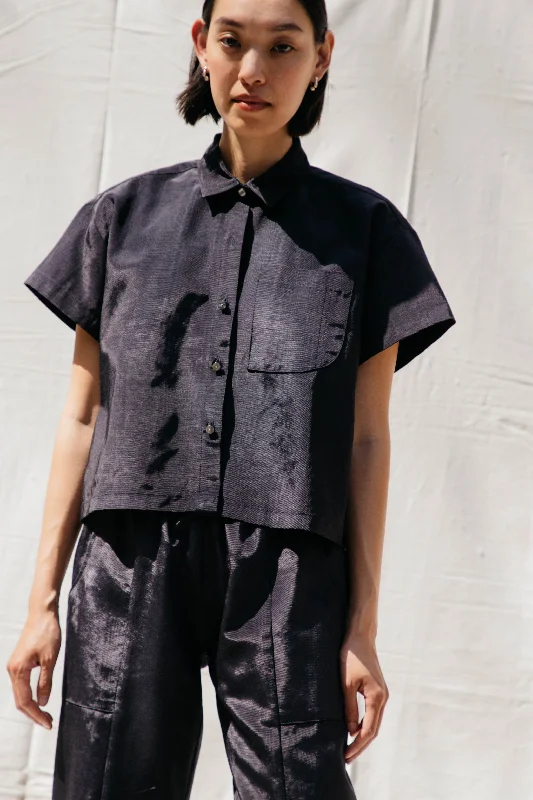 New Markdowns Corso Buttondown - Black Moire