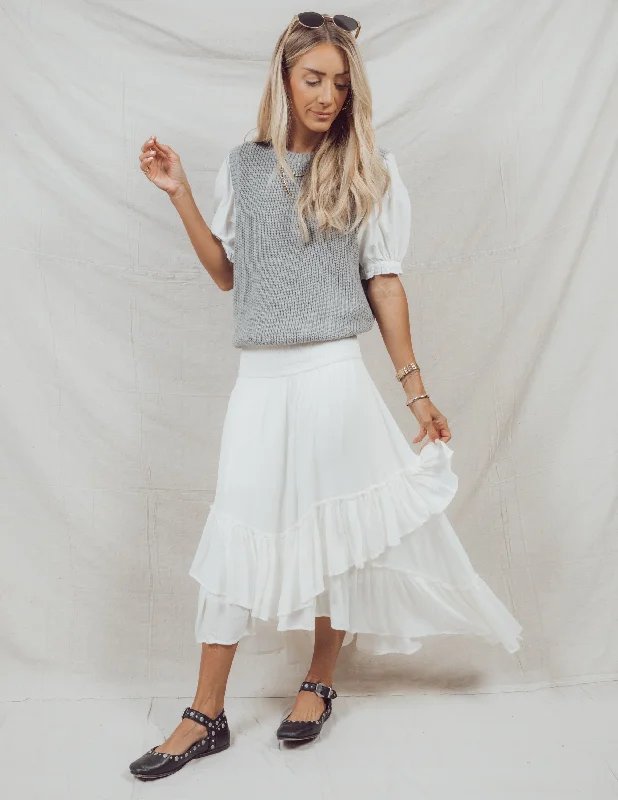 Weekend Steals Await Mackenzie Puff Sleeve Top