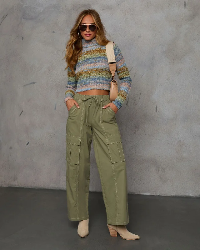 Unbeatable Prices Invite Me In Cropped Turtleneck Sweater