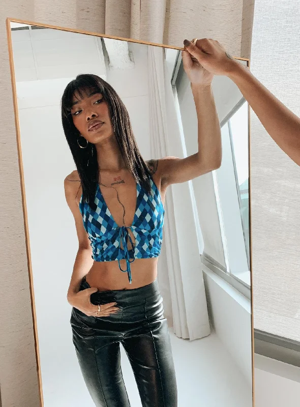 Crazy Savings Elaine Top Blue
