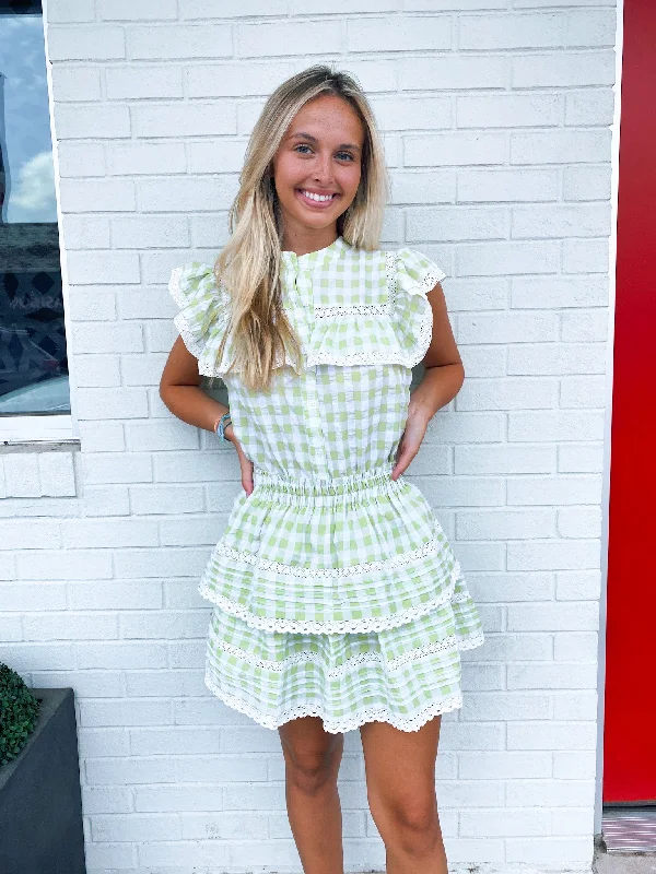 Fantastic Offers Lace Ruffle Top