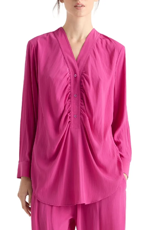 Weekend Deal ROUCHED BLOUSE - F678368