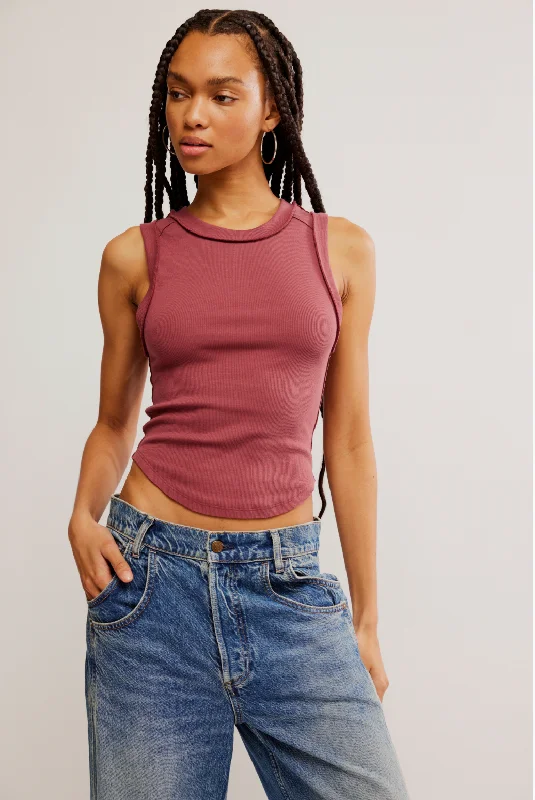 Super Sale Free People Kate Tee WILD GINGER