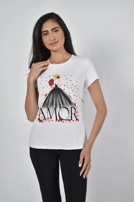 Weekend Deals That Wow Frank Lyman Top 226137U Off-White/Black