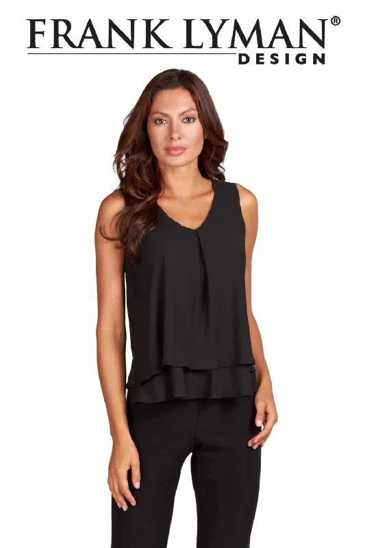Price Rollback Frank Lyman Top 61175-BLK Black