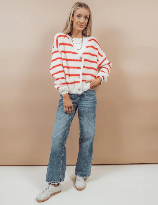 Weekend Discounts to Enjoy Thomas Striped Cardigan
