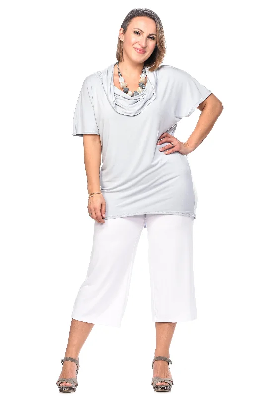 Savings Alert Bamboo Casual Cowl T-Shirt
