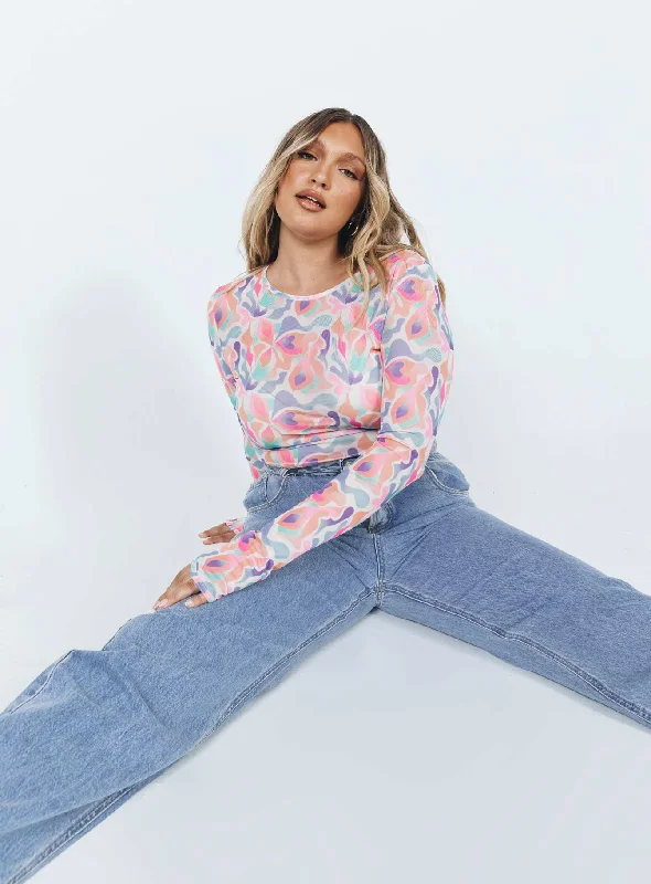 Big Deal Lucas Long Sleeve Top Multi