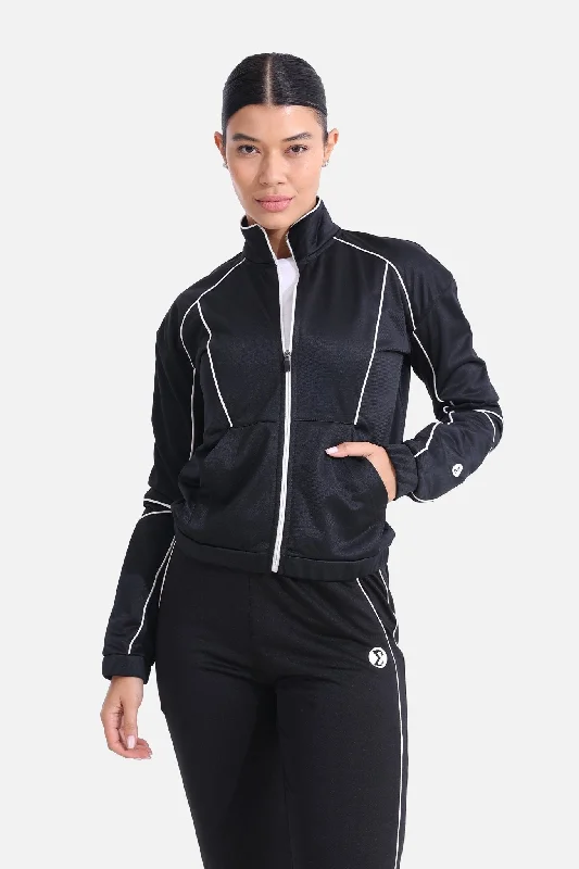 Exclusive Savings Black Tracksuit Jacket