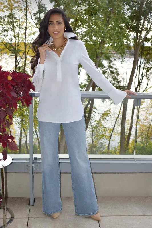 Weekend Discounts to Delight Frank Lyman Top 214684U White