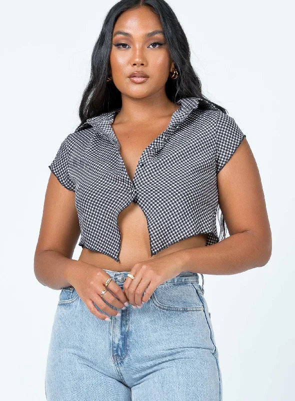 Discount Deals Nina Top Black