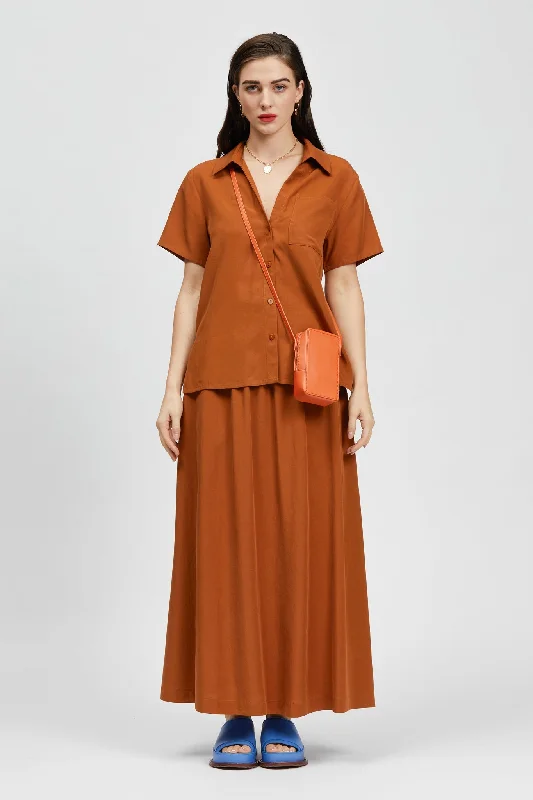 Unbeatable Prices Hora Shirt Brown