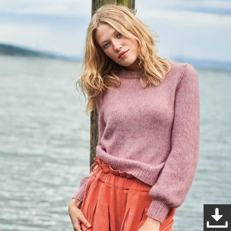 Weekend Shopping Made Better Basic Sweater 113 Strickanleitung - Sandnes Garn (PDF)
