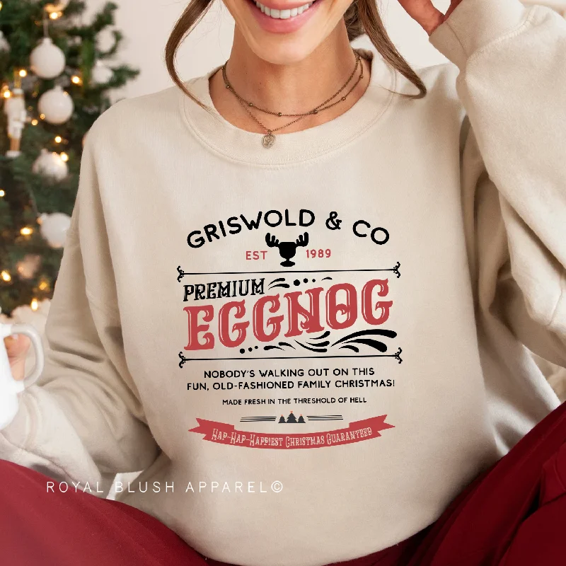 Fantastic Offers Griswold & Co Premium Eggnog Sweatshirt