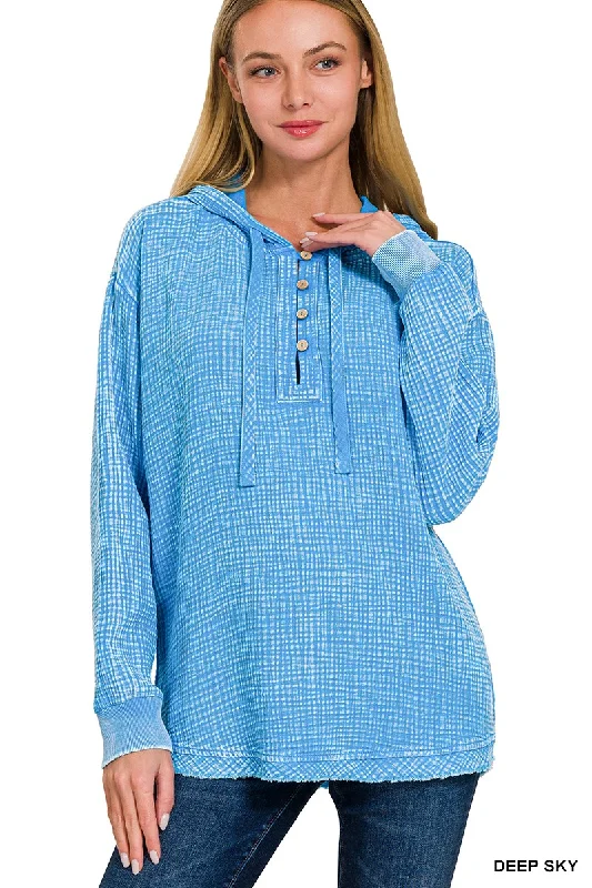 Shop Now Keep It Casual Blue Hoodie