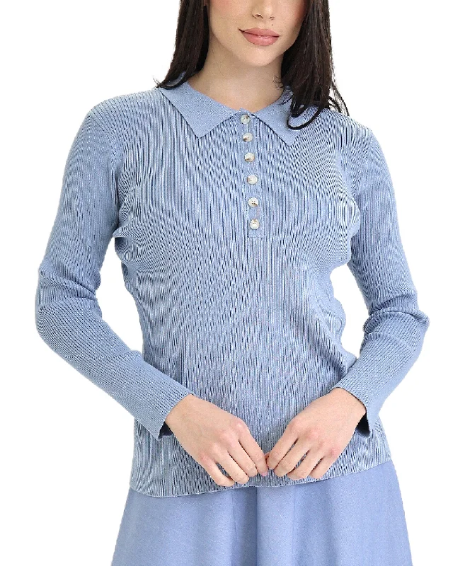 Weekend Deals That Amaze Knit Collar Top
