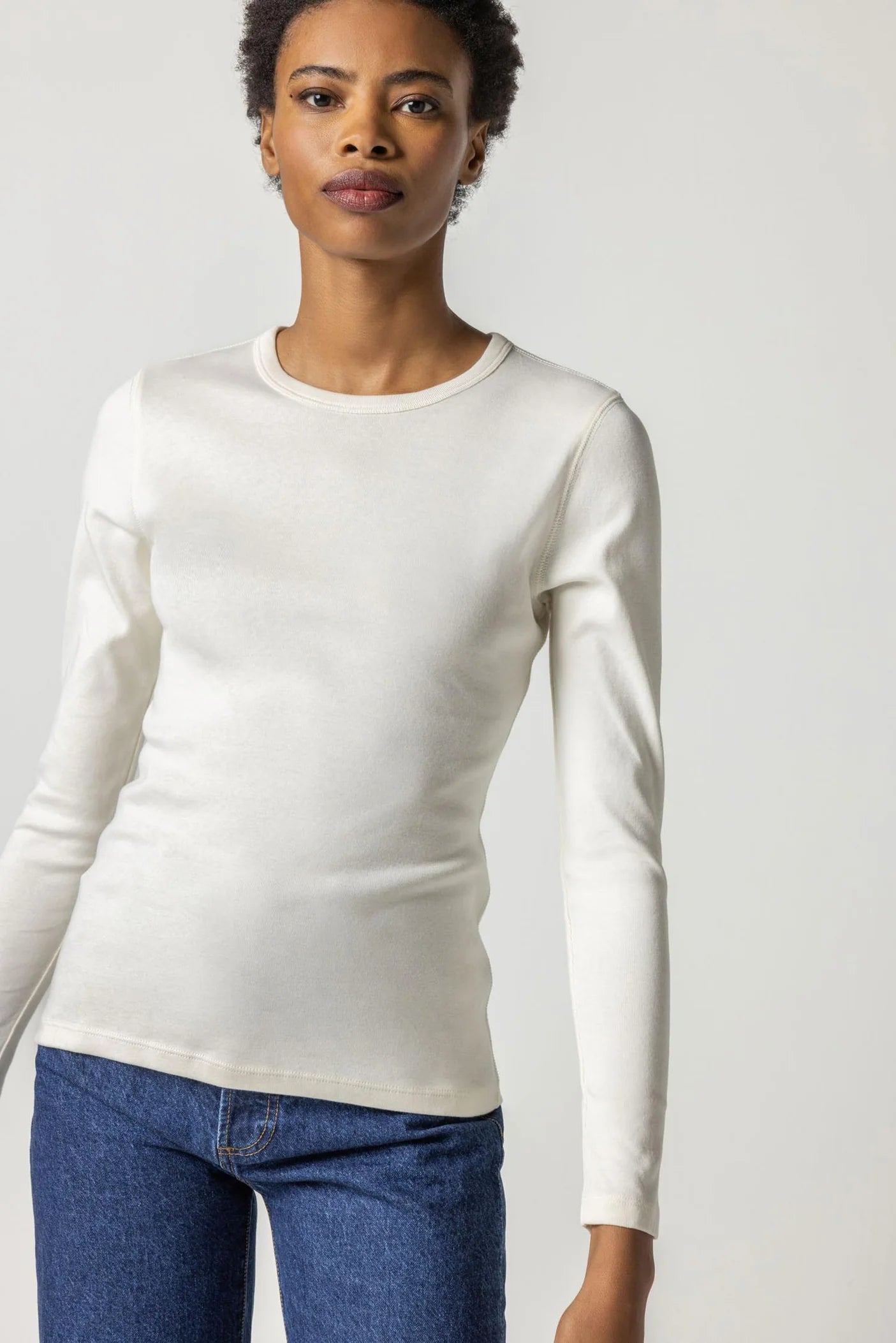 Daily Special Long Sleeve Crew Neck in Rope