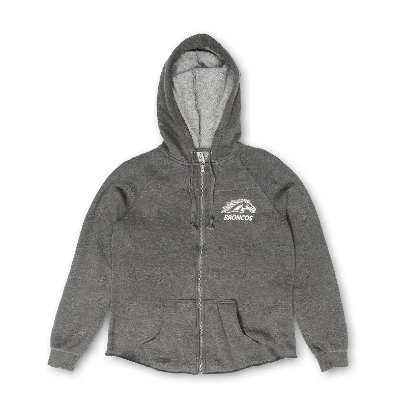 Best Seller Ladies' Full Zip Broncos Hoodie