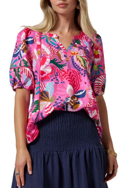 Weekend Steals Await CASA BLOUSE - LS2850