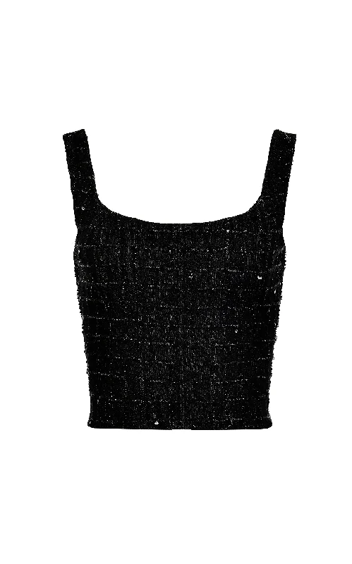 Weekend Savings Spectacle Sloane Corset Top - Handembroidered