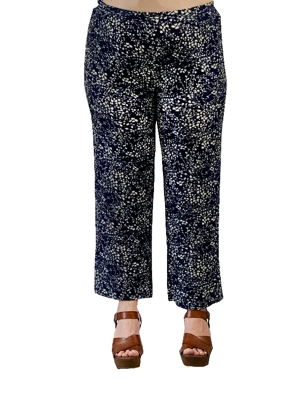 Sale Event Plus Size La Cera Lucerne Floral Cropped Pant