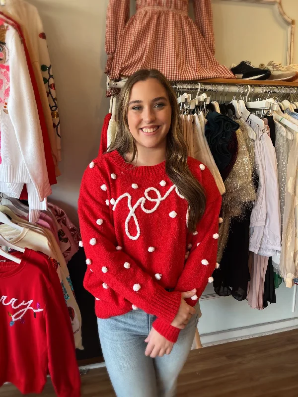 Extra Savings JOY Christmas Sweater
