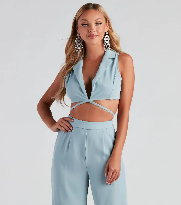 Weekend Deals That Wow Structured And Chic Cropped Vest