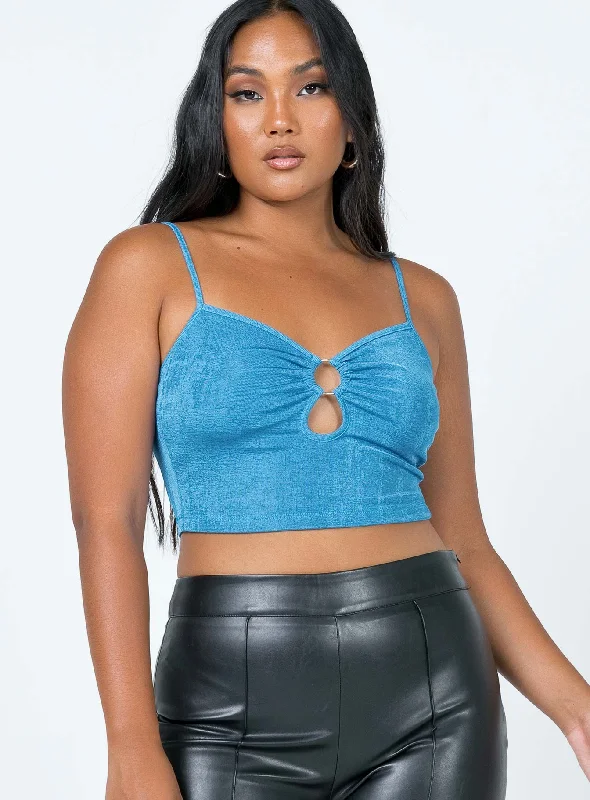 Closeout Perez Top Blue