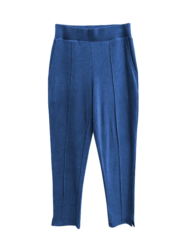 Crazy Deals Plus Size Comfort Luxe Collection Cozy Knit Pleated Pants