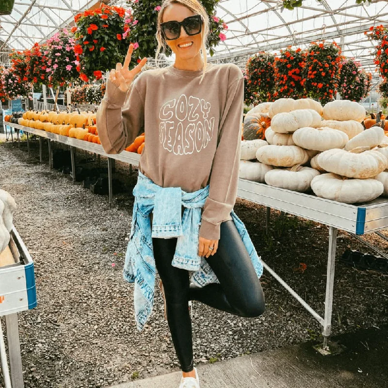 Special Price Cozy Season - Clay Sweatshirt