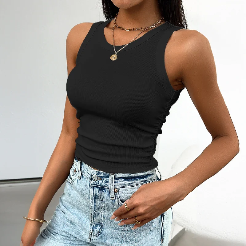 Price Smash Sexy Slim Fit Knitted Tank Tops Wholesale Womens Clothing N3824072000197 Price Smash Sexy Slim Fit Knitted Tank Tops Wholesale Womens Clothing N3824072000197