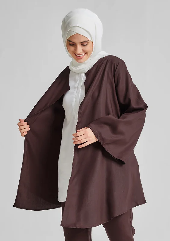 Shop and Save Asymmetric Cardigan-Tencel™