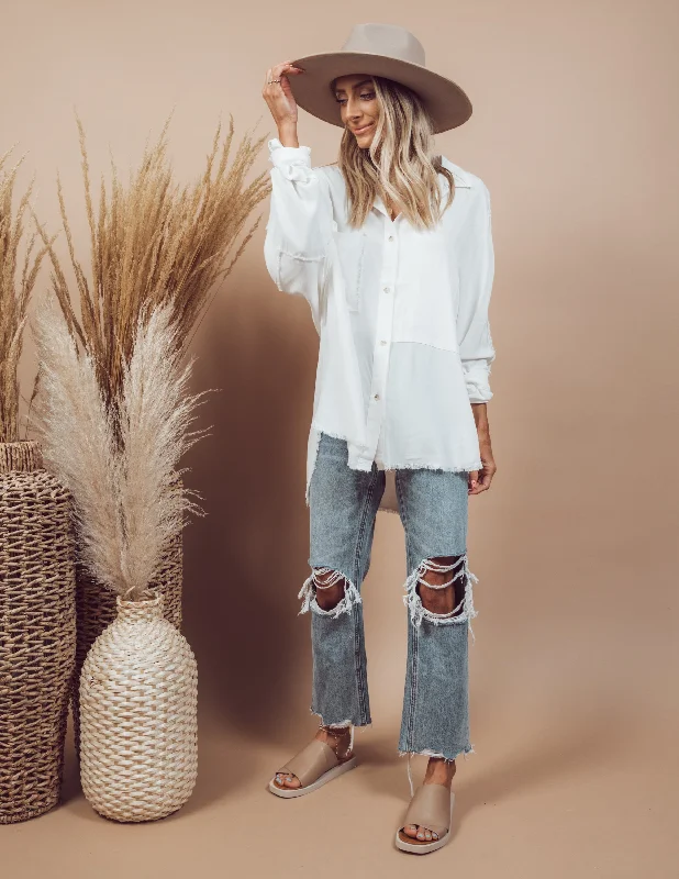 Deal of the Day Delilah Oversized Button Down *RESTOCKING SOON*