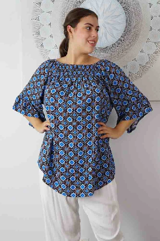 Mega Deal Noosa Top "Snowflower"