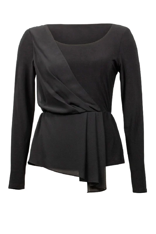 Bargain Prices Joseph Ribkoff Top 214088 Black