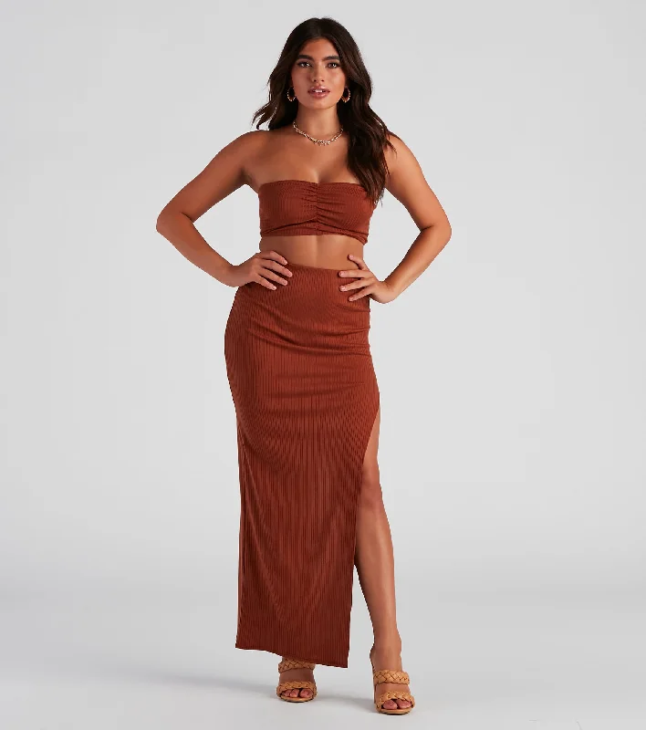 Best Deals So Stunning Ruched Tube Top