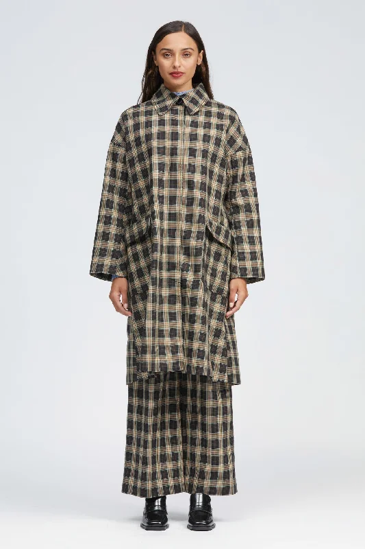 Daily Deals Musgrave Coat Brown/Mint Check