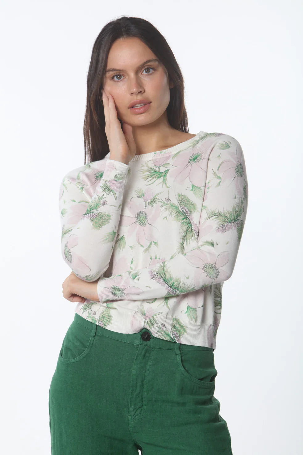 Get It Before It’s Gone Floral Sweater