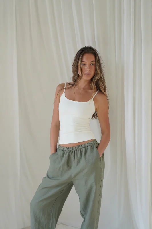 Low Prices Essential Cami Tank Top - Ivory