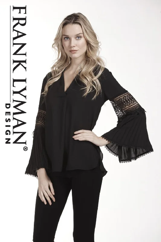 Warehouse Sale Frank Lyman Top Style 183210 Black