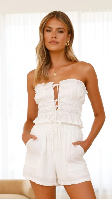 Big Discounts Kahli Top - White
