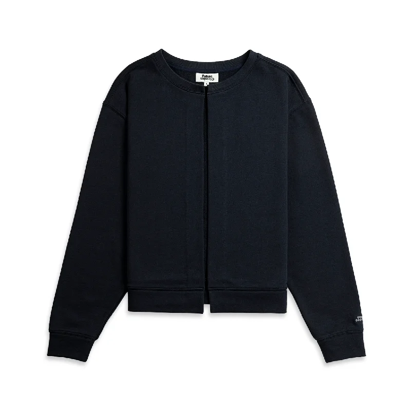 Deal Dash Split Cardigan Navy Blazer
