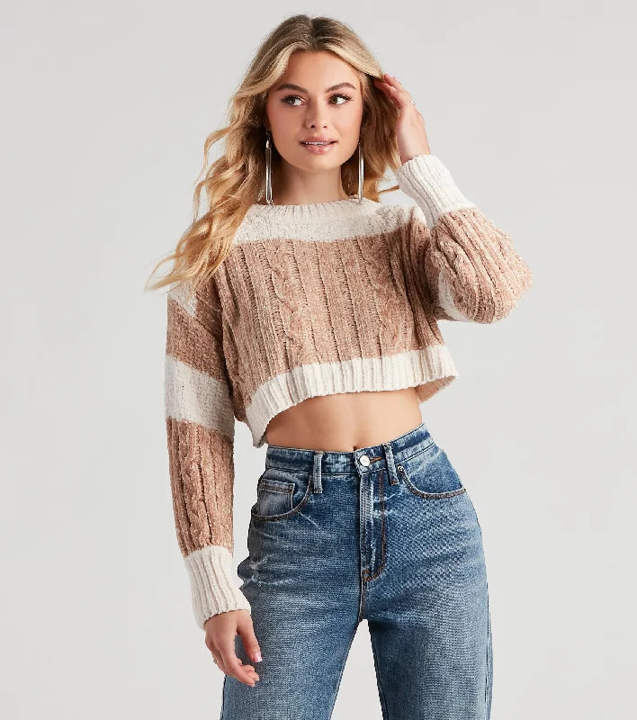 Weekend Discounts Worth Grabbing Style Knit Right Chenille Sweater