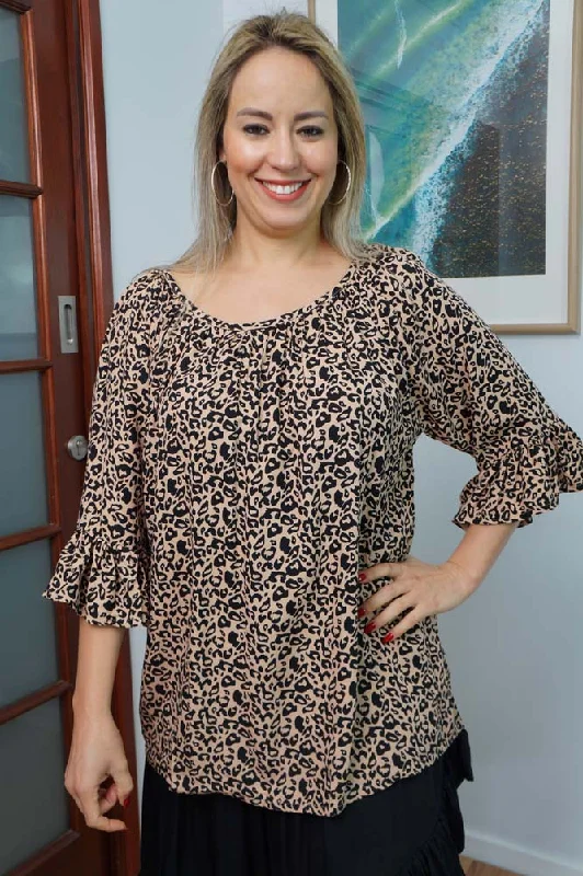 Markdown Sale Capri Top "Tanzania"