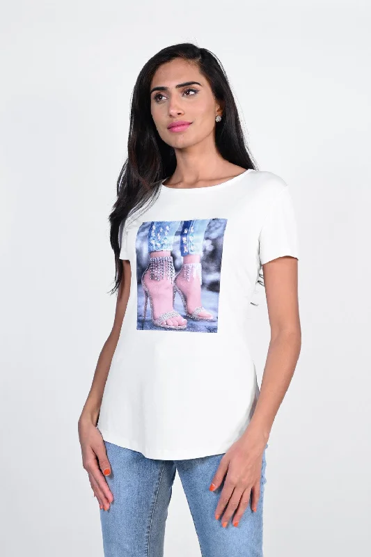 Weekend Savings Bonanza Frank Lyman Top 223347 Off-White