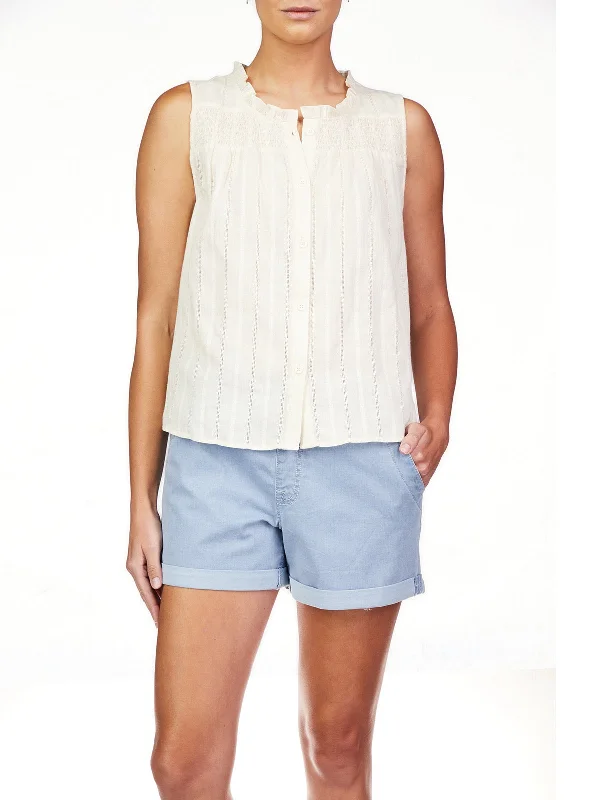 Exclusive Deal Sanctuary Sunny Sleeveless Top BIRCH