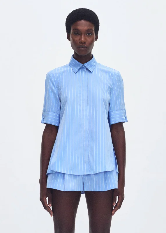 Special Price stripe trapeze shirt